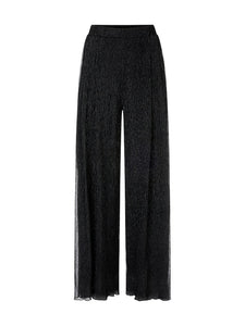 Hose Modell WOLIN aus Metallic-Jersey