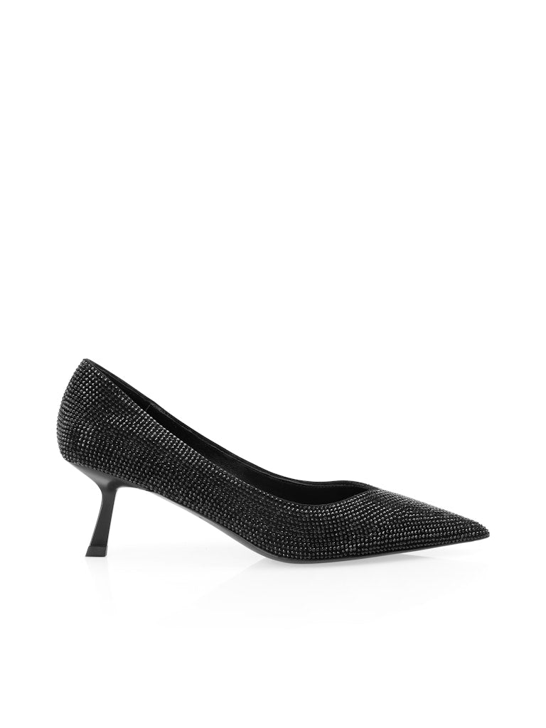 Spitzer Pumps im V-Shape