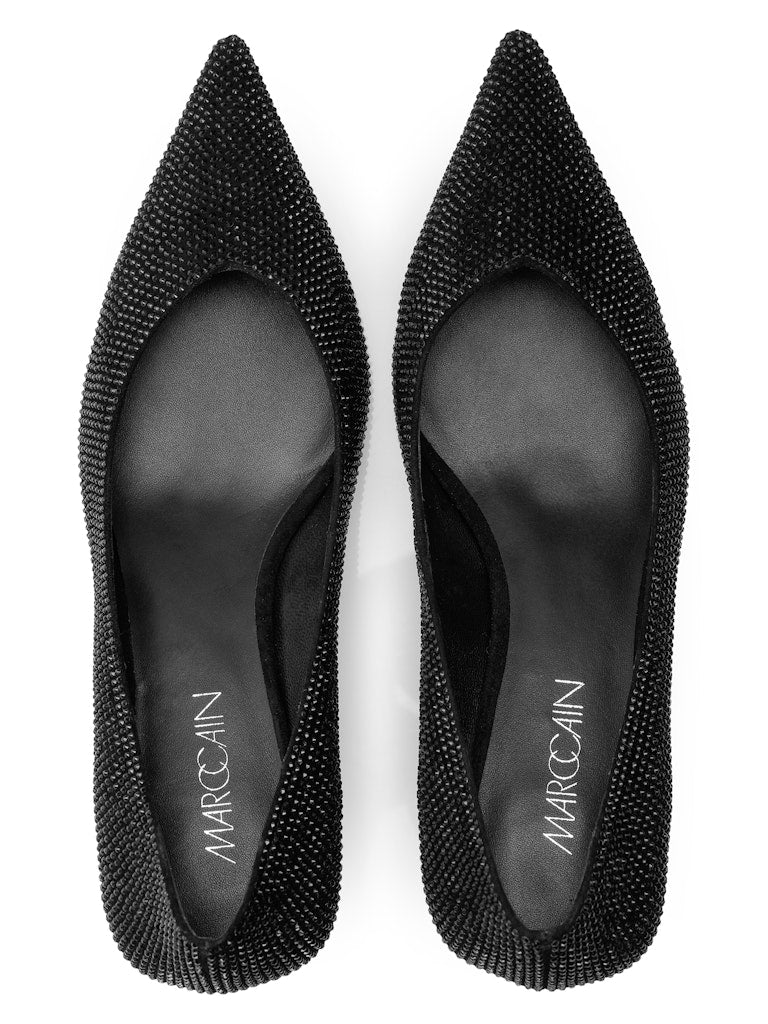 Spitzer Pumps im V-Shape