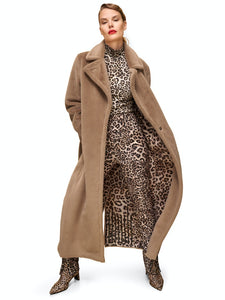 Mantel aus Fun Fur