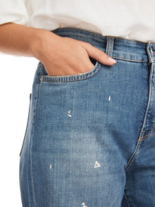 Puddle Pants in Denim - Modell WARRI