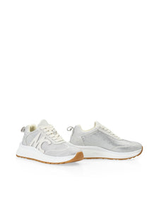 Running-Sneaker mit Kristall-Steinchen