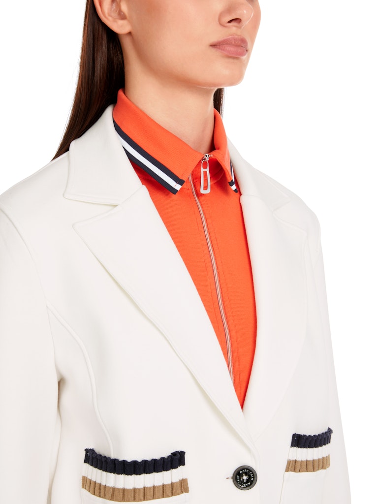Jerseyblazer im Blouson-Stil