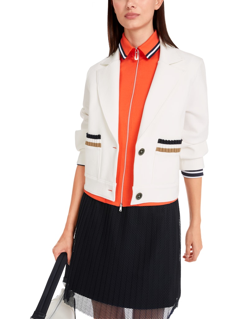 Jerseyblazer im Blouson-Stil