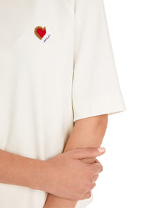 Cropped T-Shirt mit Kurzarm