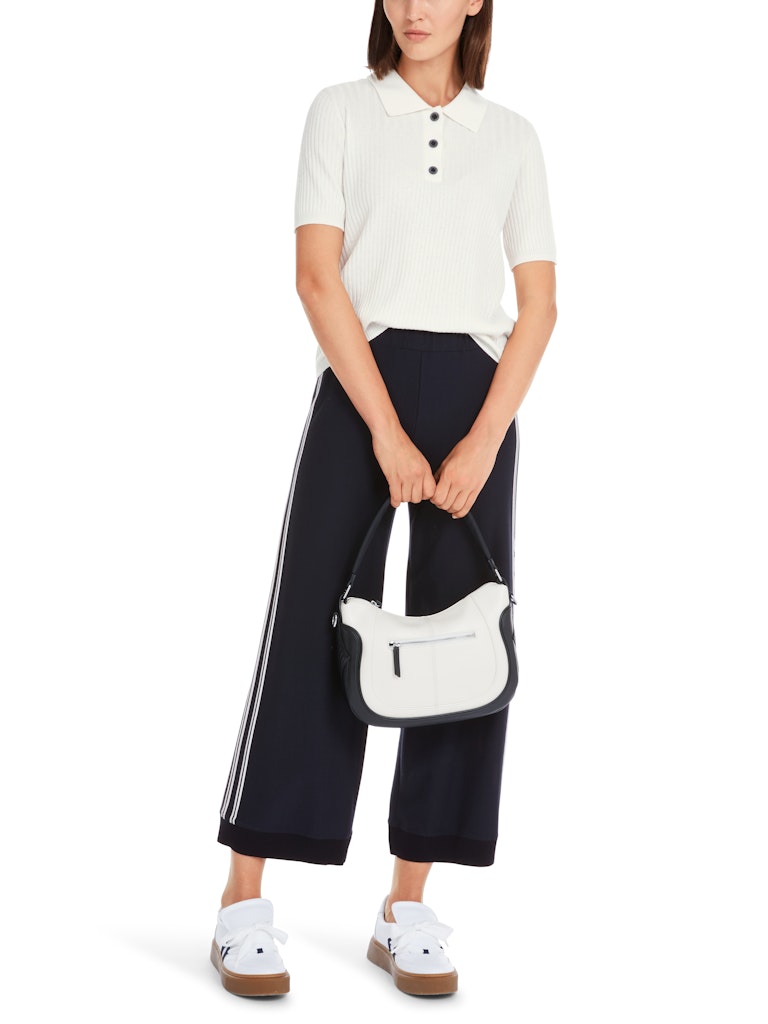 Polo Shirt in Wolle - "Rethink Together"