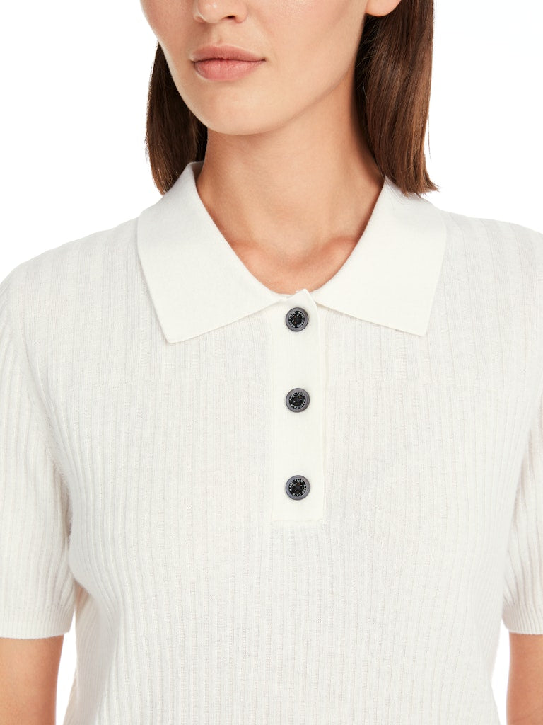 Polo Shirt in Wolle - "Rethink Together"