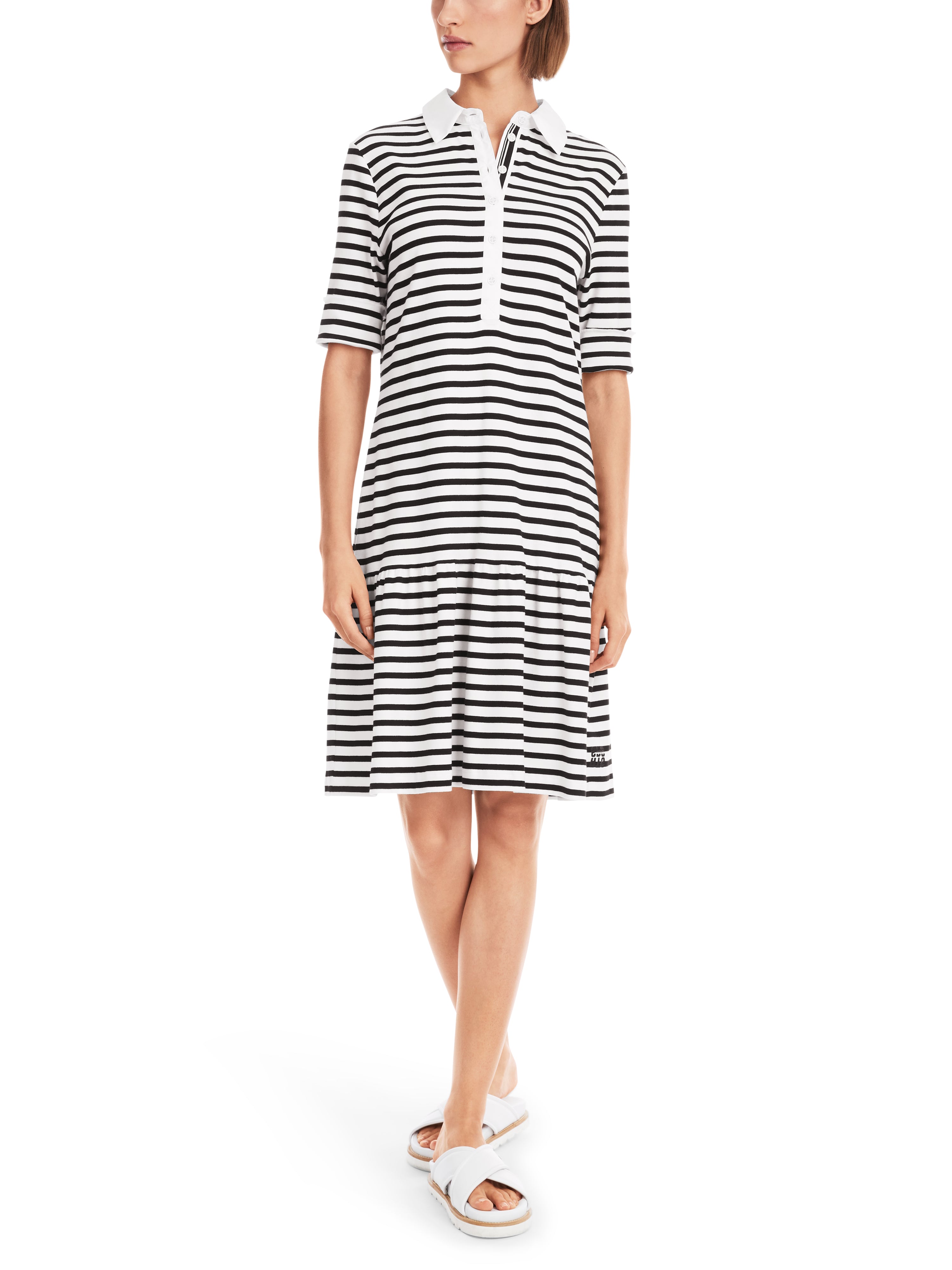 Kleid mit Polokragen