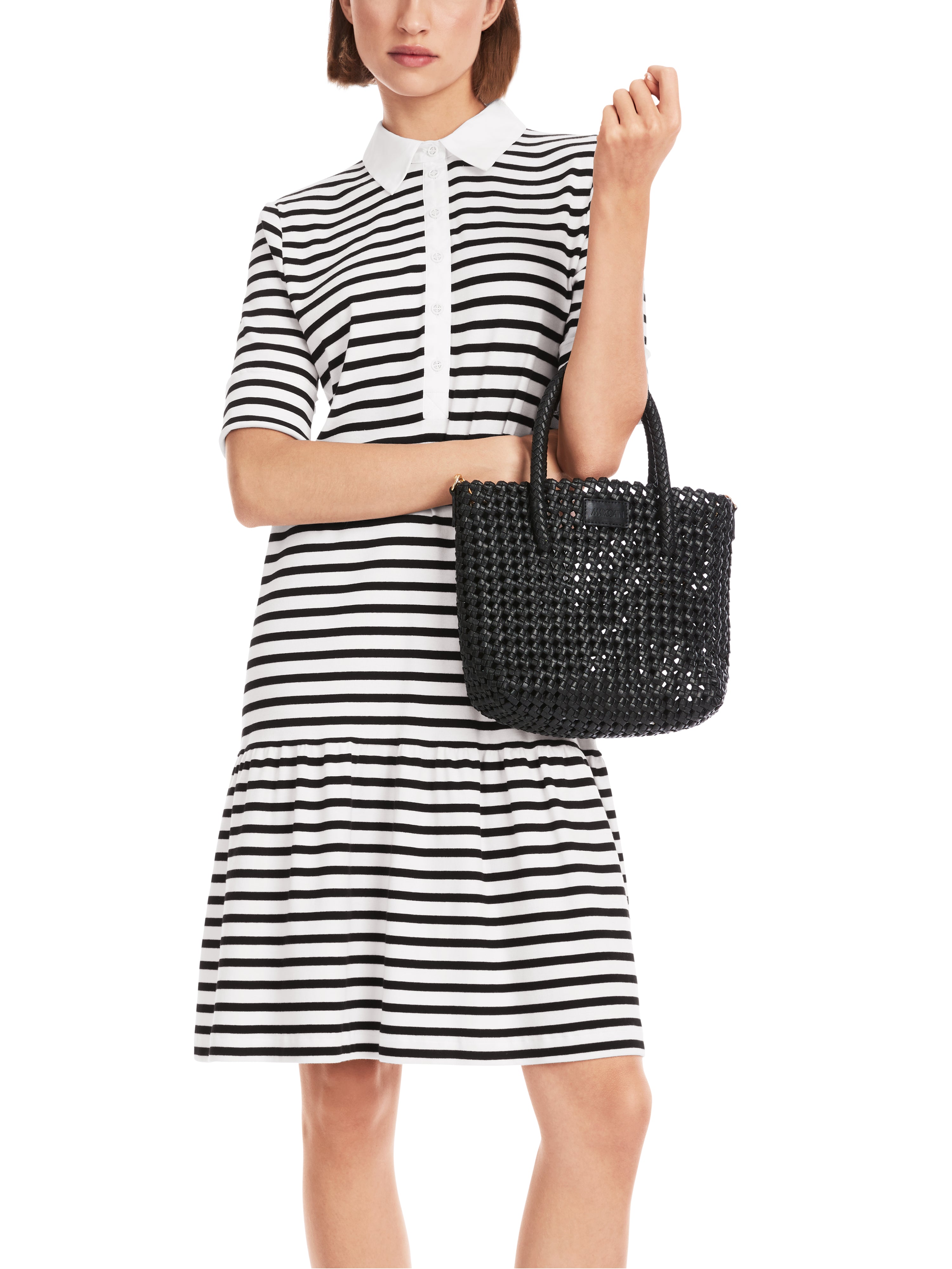 Kleid mit Polokragen