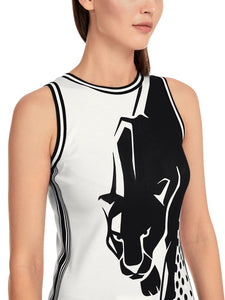 Ärmelloses Top mit Panther-Print