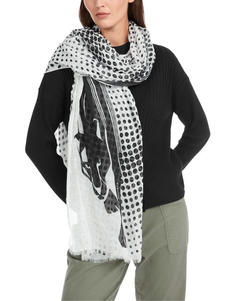 Schal mit Panther-Motiv
