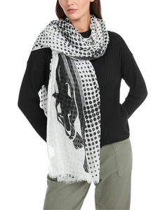 Schal mit Panther-Motiv