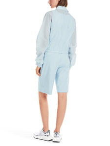 Bluse mit gerafften Ärmeln