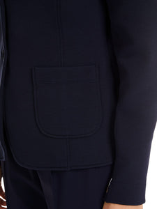 Körpernaher Jerseyblazer