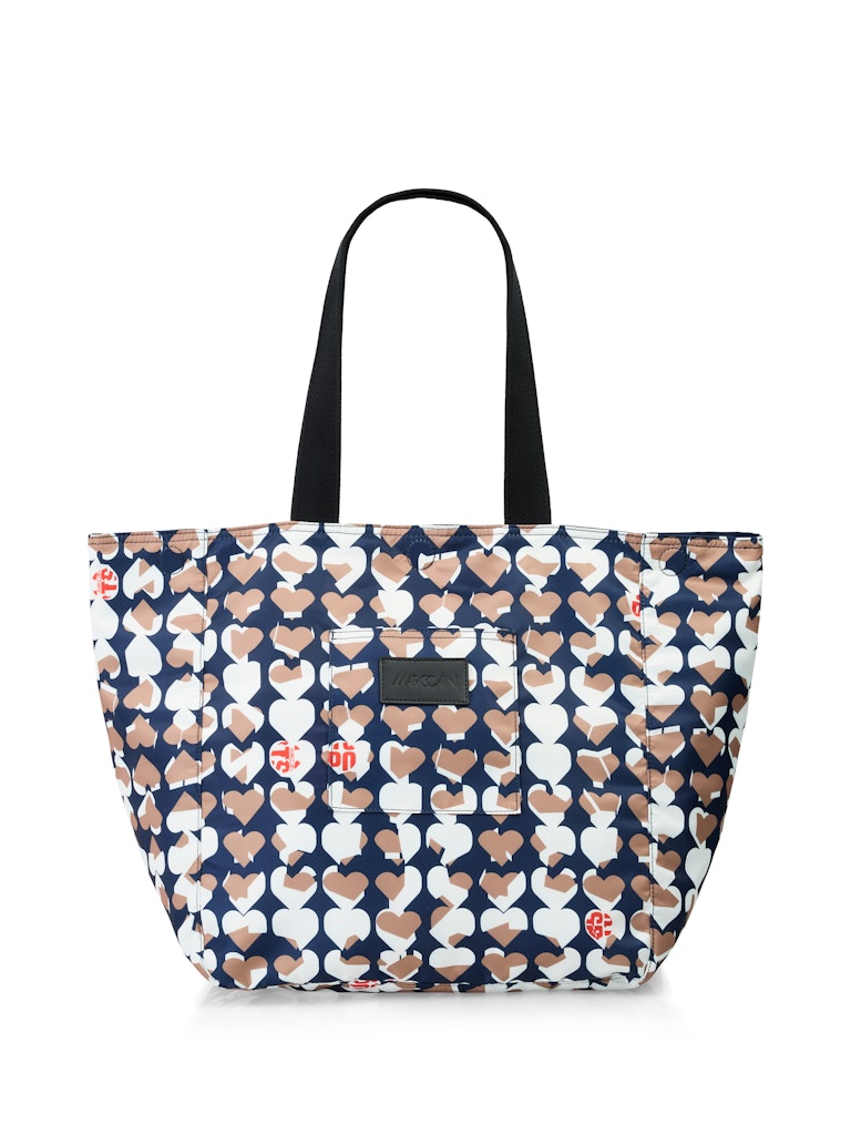 Shopper Bag mit Allover-Print