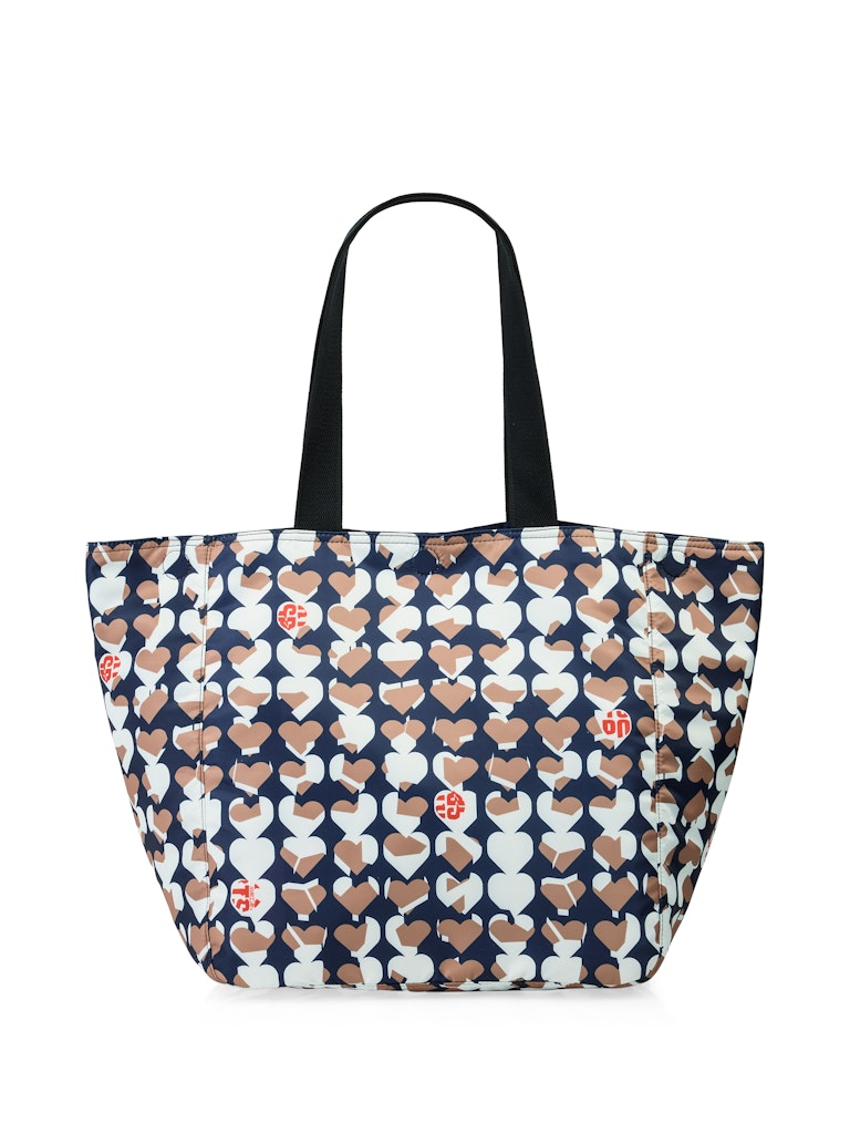 Shopper Bag mit Allover-Print