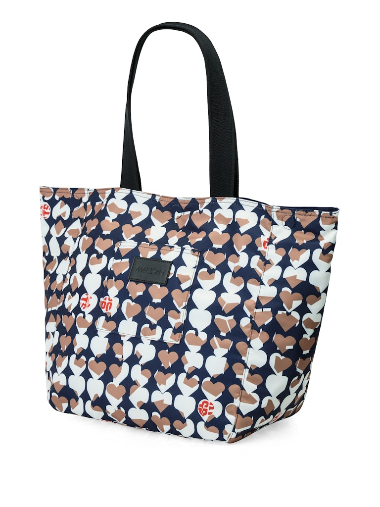 Shopper Bag mit Allover-Print