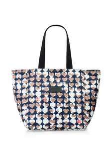 Shopper Bag mit Allover-Print