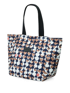 Shopper Bag mit Allover-Print