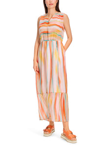 Gestreiftes Kleid "Rethink Together"