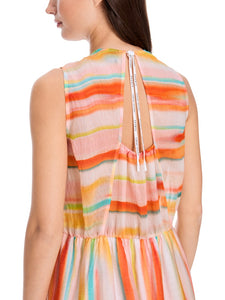 Gestreiftes Kleid "Rethink Together"