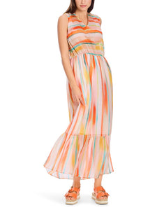 Gestreiftes Kleid "Rethink Together"