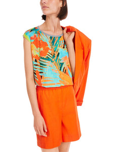 Plissierte Bluse "Rethink Together"