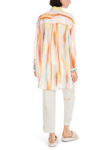 Lange Hemdbluse "Rethink Together"
