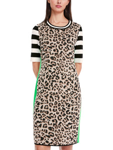 Kleid in Mustermix Knitted in Germany