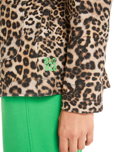 Jerseyblazer in Leo-Print