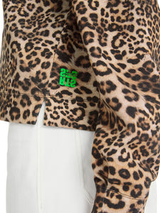 Sweatshirt in Leo-Print
