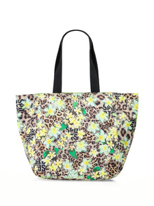 Shopper Bag mit Allover-Print