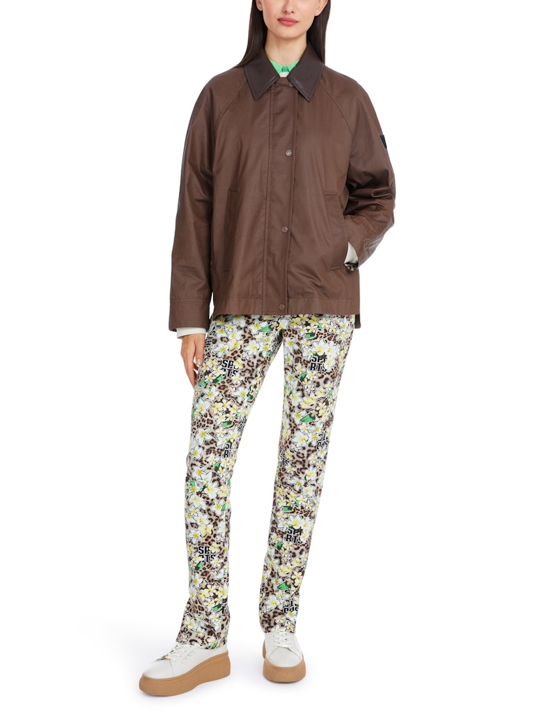 Oversized Outdoor Jacke mit Zipp