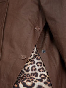 Oversized Outdoor Jacke mit Zipp