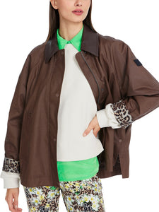 Oversized Outdoor Jacke mit Zipp