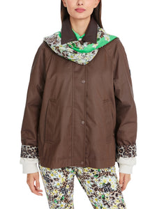 Oversized Outdoor Jacke mit Zipp
