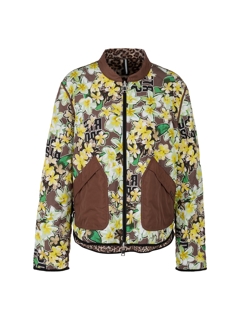 Wendejacke mit Print "Rethink Together"