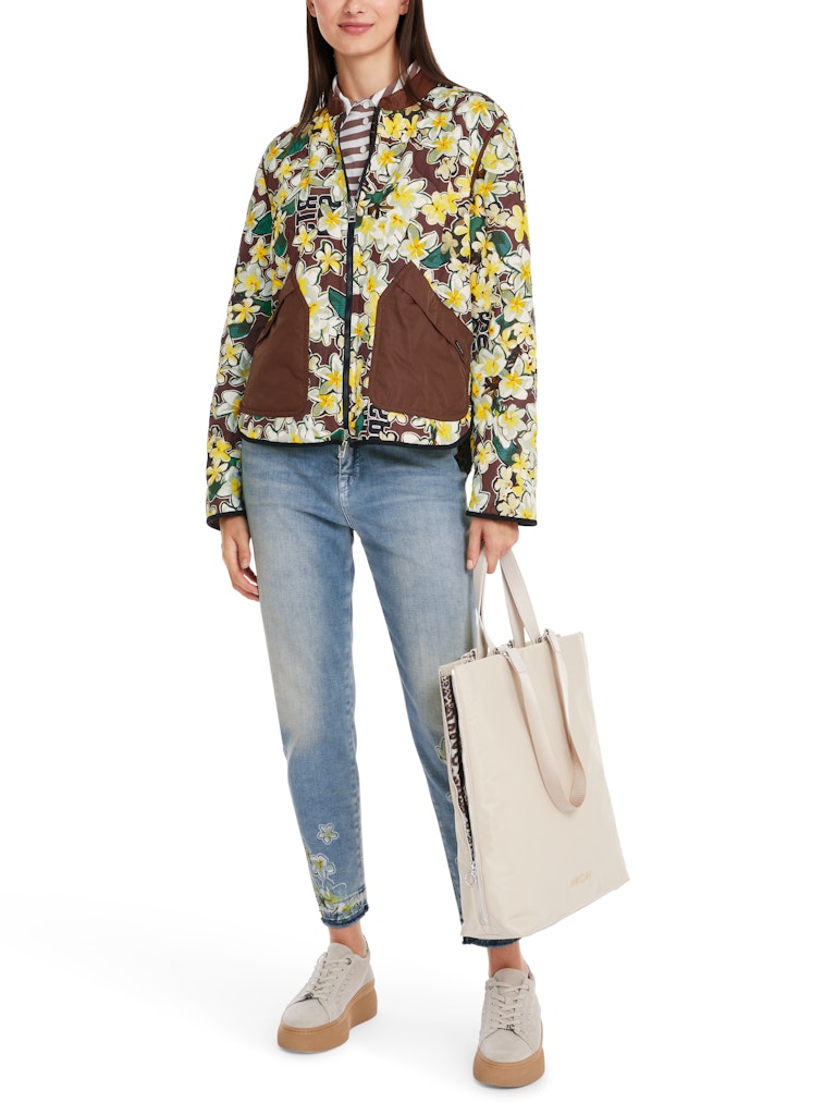 Wendejacke mit Print "Rethink Together"