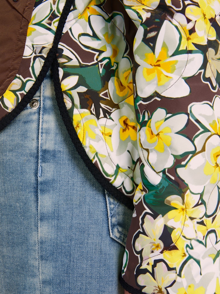 Wendejacke mit Print "Rethink Together"