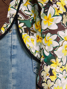 Wendejacke mit Print "Rethink Together"