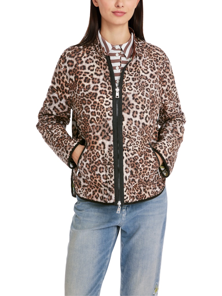 Wendejacke mit Print "Rethink Together"
