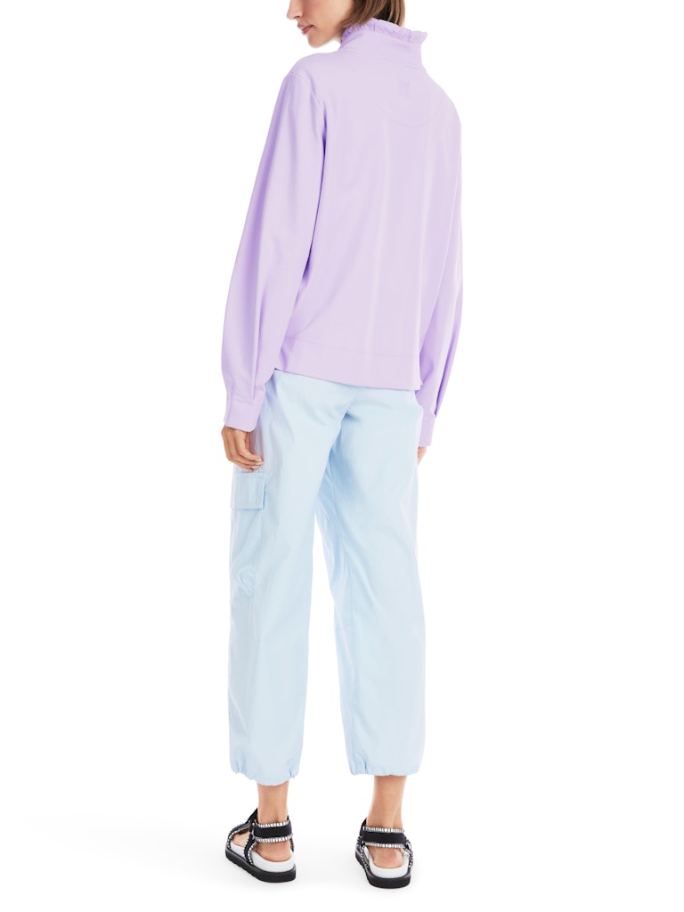 Jacke mit Rüscheneffekt