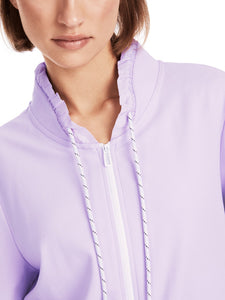 Jacke mit Rüscheneffekt