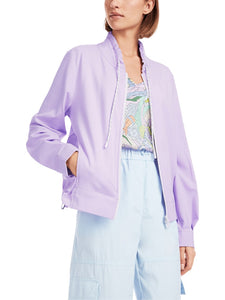 Jacke mit Rüscheneffekt