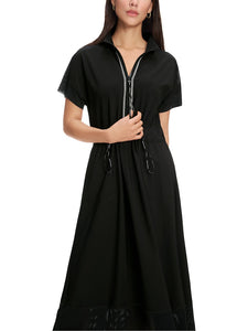Kleid in Midilänge "Rethink Together"
