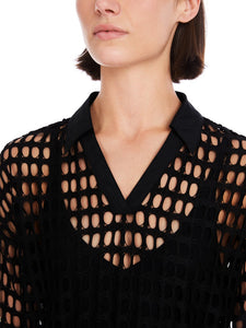 Luftiges Netzkleid