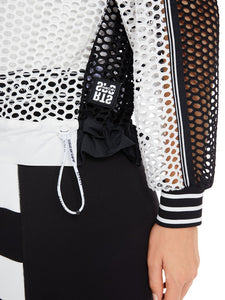 Sportives Sweatshirt aus Netz