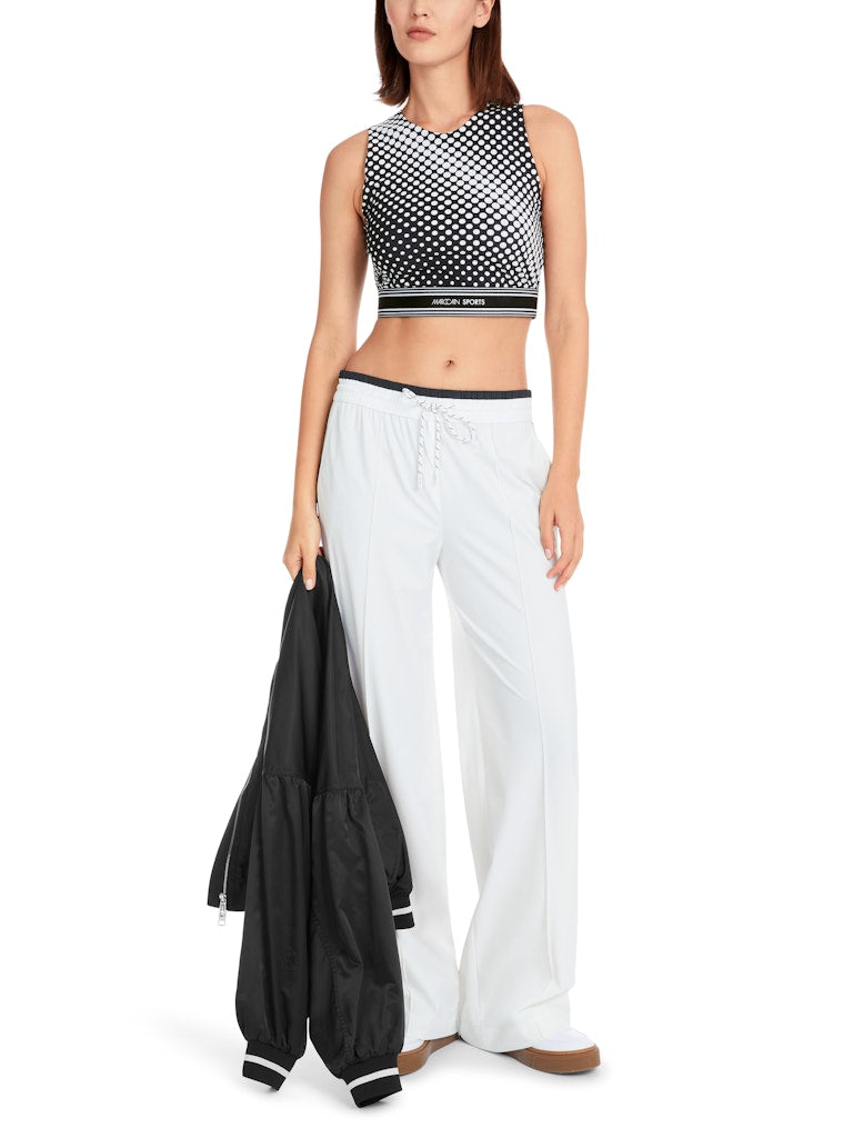 Sporty Top mit Graphikdessin