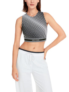 Sporty Top mit Graphikdessin