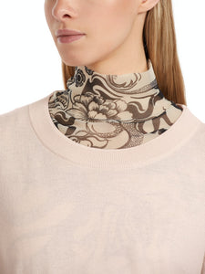 Pulli aus Feinstrick "Rethink Together"